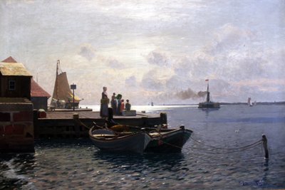 In Ekensund by Heinrich Petersen Angeln
